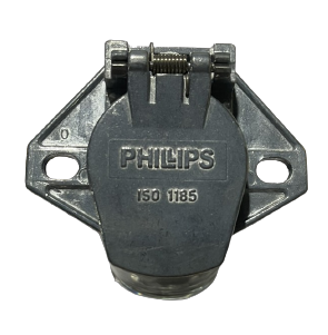 Ổ cắm điện kim loại 7 line Phillips + Boot